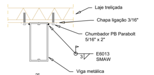 detalhe estrutura metalica mt engenharia reforco estrutural