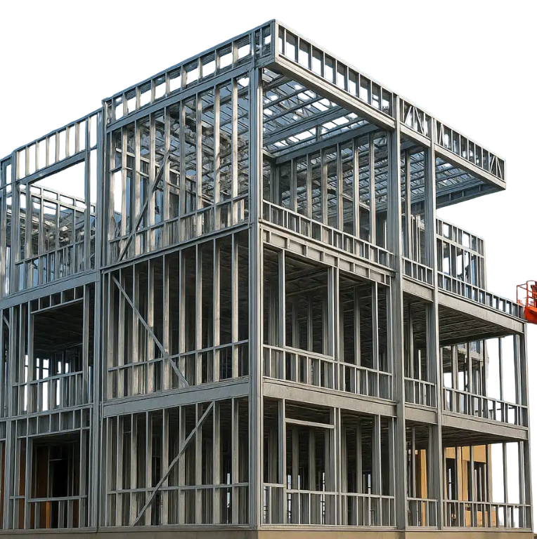 Current photo of Steel Frame work